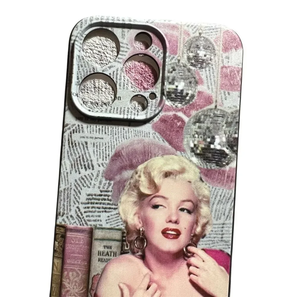Marilyn Monroe iPhone Case for 11 Pro, 15 Pro, 15 Pro Max